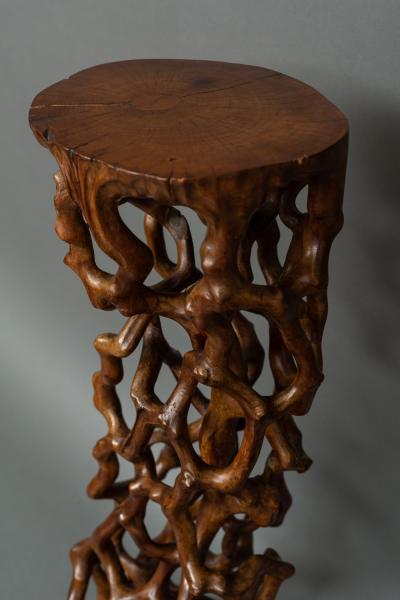 Japanese Antique Tall Root Stand