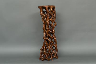 Japanese Antique Tall Root Stand