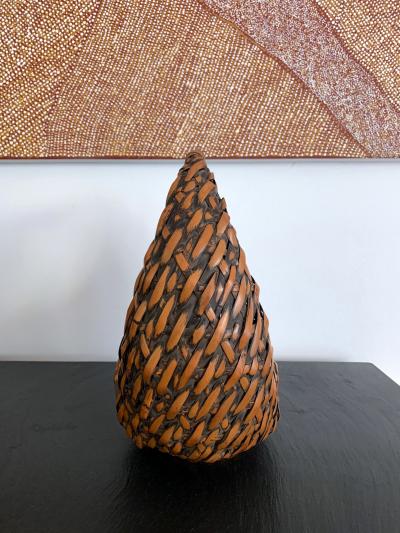 Japanese Bamboo Basket Ikebana