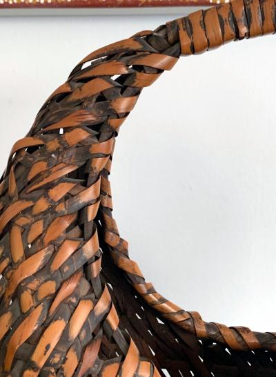 Japanese Bamboo Basket Ikebana