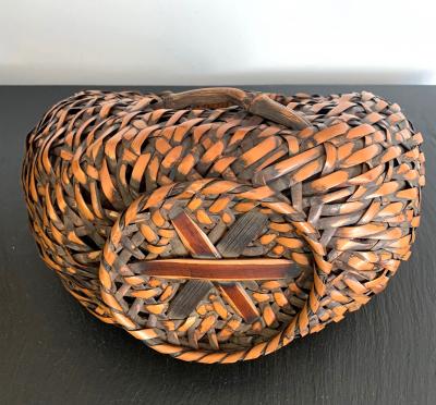 Japanese Bamboo Basket Ikebana