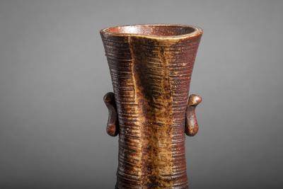 Japanese Bizen Flower Vase