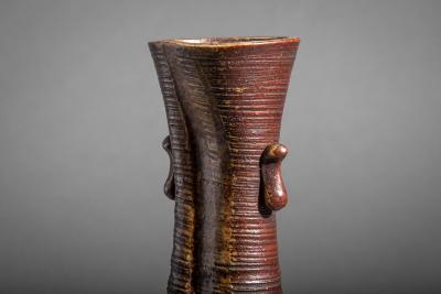 Japanese Bizen Flower Vase