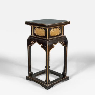 Japanese Black and Gold Temple Table