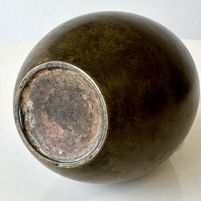 Japanese Bronze Vase 19th Century 