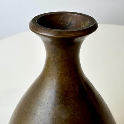 Japanese Bronze Vase 19th Century 