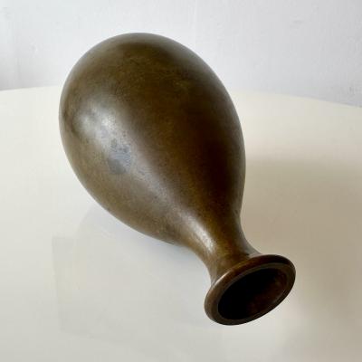 Japanese Bronze Vase 19th Century 