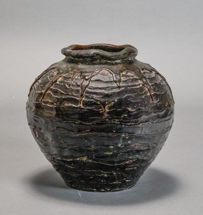 Japanese Bronze Vase