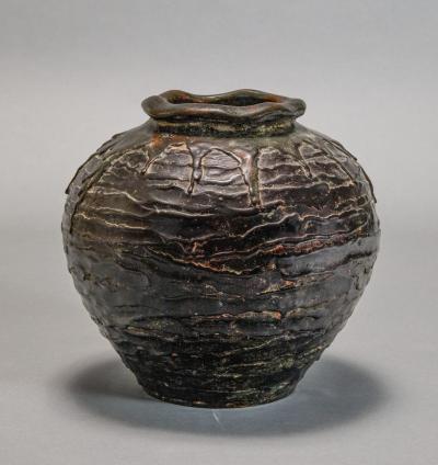 Japanese Bronze Vase