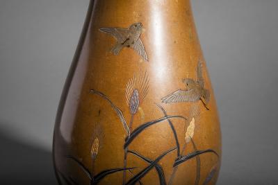 Japanese Bronze Vase