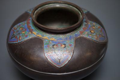 Japanese Bronze Vase