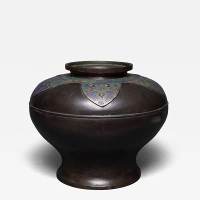Japanese Bronze Vase