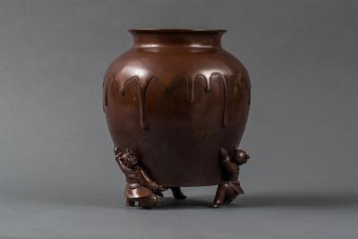 Japanese Bronze Vase