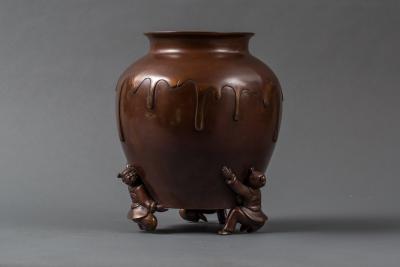 Japanese Bronze Vase