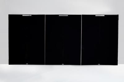 Japanese Byobu six panels screen on paper Edo Period 19th century
