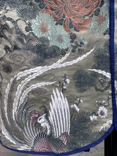 Japanese Ceremonial Brocade Jinbaori Vest Jacket
