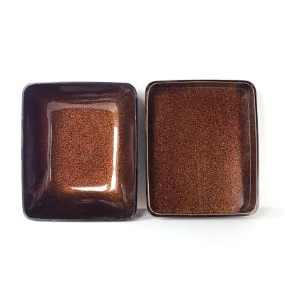 Japanese Edo Period Gilt Lacquered Hat Box circa 1820