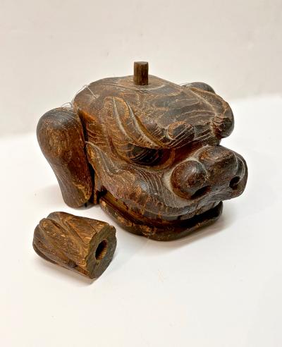 Japanese Edo Period Lion Mask