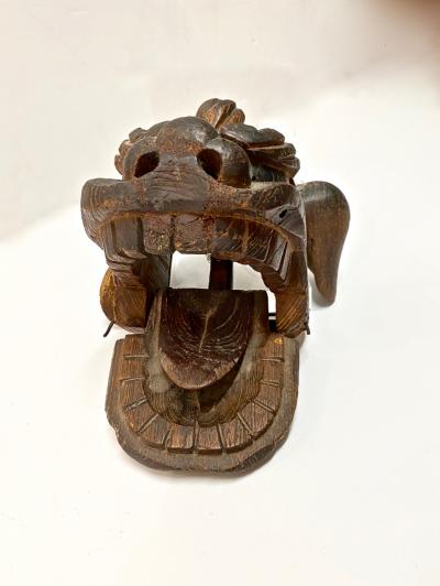 Japanese Edo Period Lion Mask