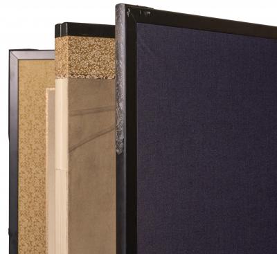 Japanese Four Panel Screen Lone Dove