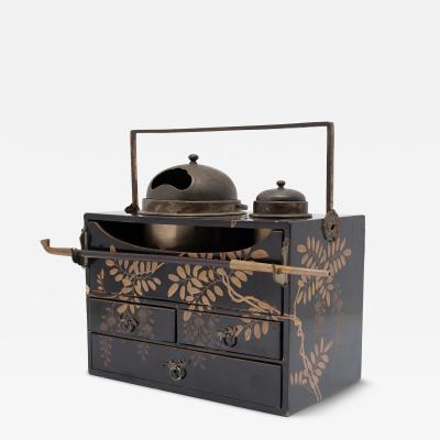 Japanese Gilt Takamaki e Tabako Bon