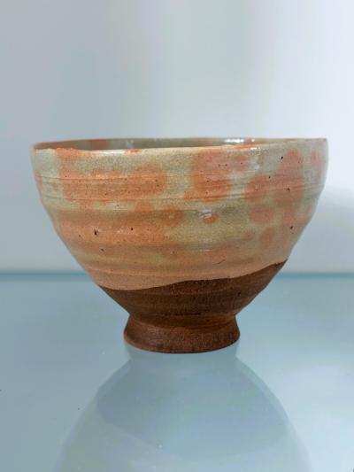 Japanese Glazed Ceramic Gohon Chawan Tea Bowl