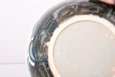 Japanese Hand Painted Ceramic Bowl New