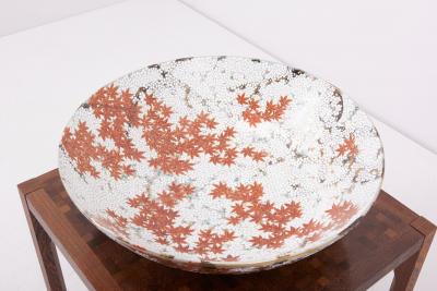 Japanese Hand Painted Ceramic Bowl New