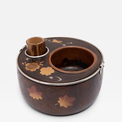 Japanese Inlaid Paulownia Tabako Bon