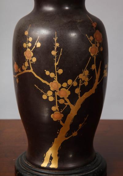 Japanese Inspired Bronze Lamp