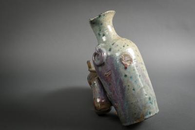 Japanese Kiln Waste Sculpture from Kiumizu Kiln Kyotoware 