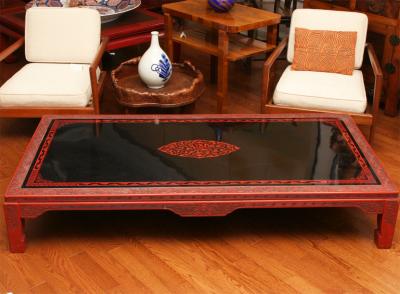 Japanese Lacquer Coffee Table