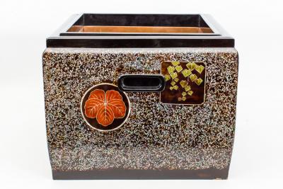 Japanese Lacquer Hibachi Brazier 