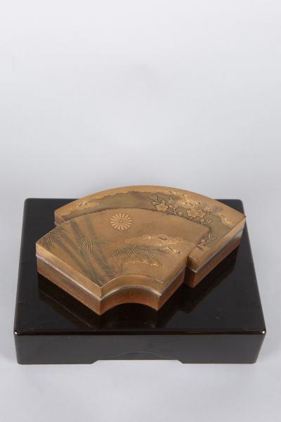 Japanese Lacquer Kogo Incense Box 