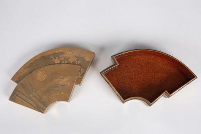 Japanese Lacquer Kogo Incense Box 