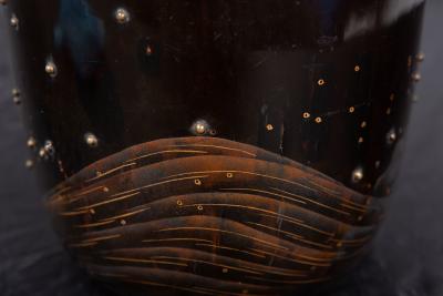 Japanese Lacquer Koro Incense Burner 