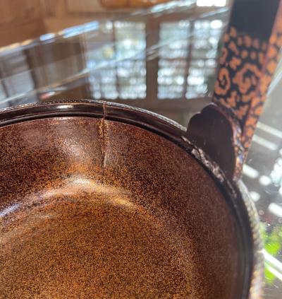 Japanese Lacquer Maki e Sake Ewer Meiji Period