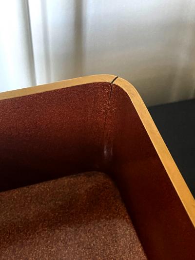 Japanese Lacquer Maki e Scroll Box Fubako by Kansonsai Edo Period