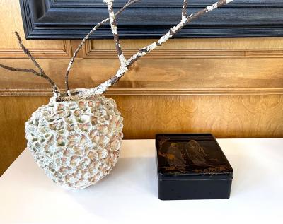 Japanese Lacquer Maki e Tiered Scholar Suzuribako and Ryoshibako