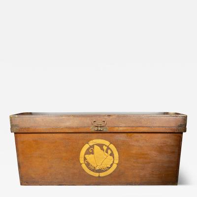 Japanese Lacquer Samurai Trunk From The Estate Of Sir John Richardson
