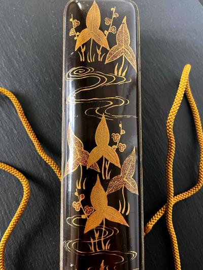 Japanese Lacquered Maki e Fubako in Kodaiji Style