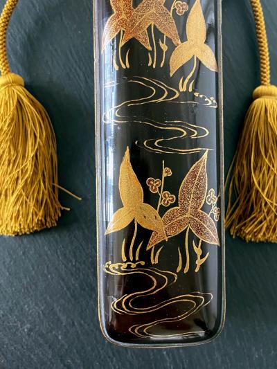 Japanese Lacquered Maki e Fubako in Kodaiji Style