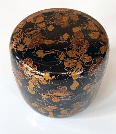 Japanese Lacquered Maki e Natsume in Kodaiji Style