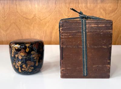 Japanese Lacquered Maki e Natsume in Kodaiji Style