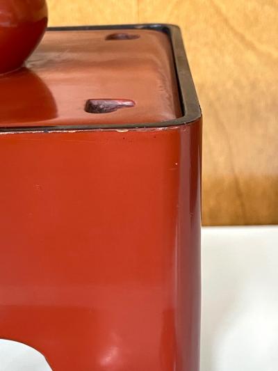 Japanese Lacquered Sake Drinking Set Meiji Period