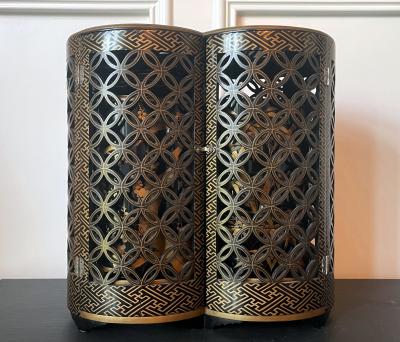 Japanese Maki e Lacquer Portable Sagejubako Theme of Three Winter Friends