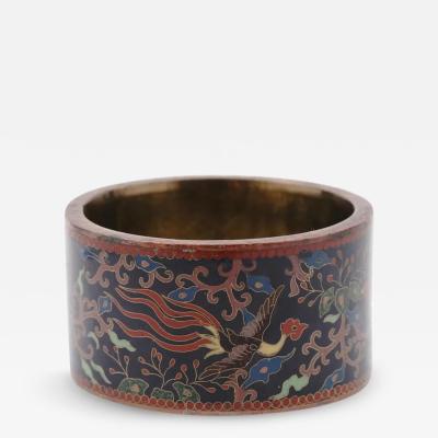 Japanese Meiji Era Cloisonne Enamel Napkin Rings