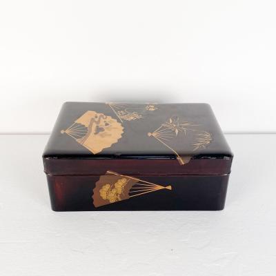 Japanese Meiji Lacquered Box circa 1870