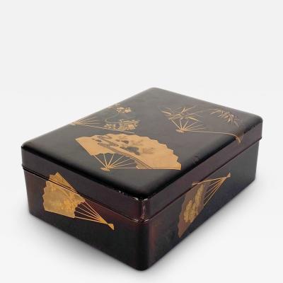 Japanese Meiji Lacquered Box circa 1870