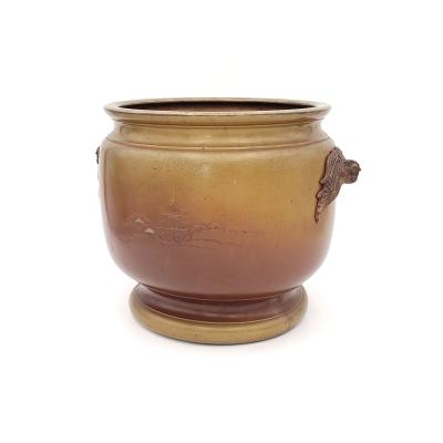 Japanese Mixed Metal Hibachi circa 1900